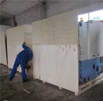 機械設備現場包裝