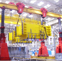 液壓龍門吊安裝大型設備 液壓龍門吊安裝大型設備