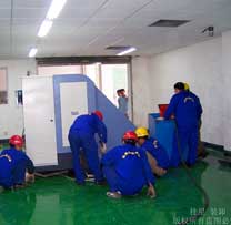 精密設備氣墊搬運